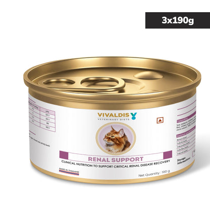 Vivaldis V Diet Renal Diet Cat Wet Food — side view