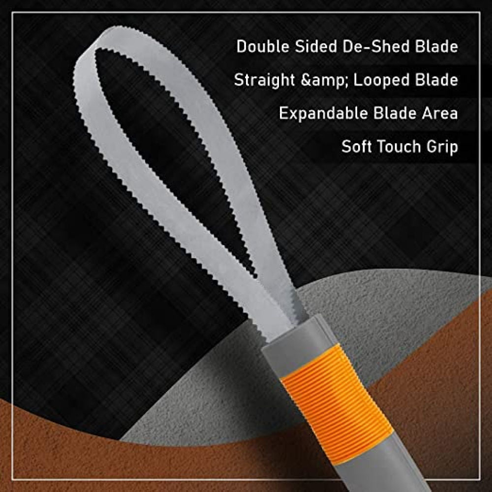 Wahl Double Sided De Shedding Blade for Dogs — side view