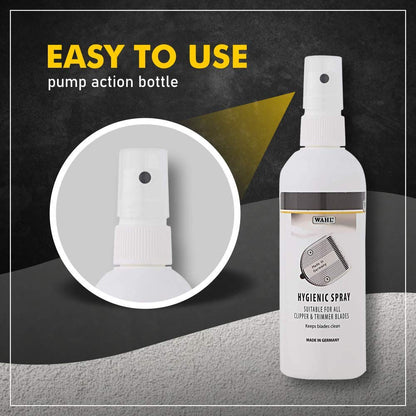 Wahl Hygienic Spray For All Clipper Trimmer Blades - Image 2