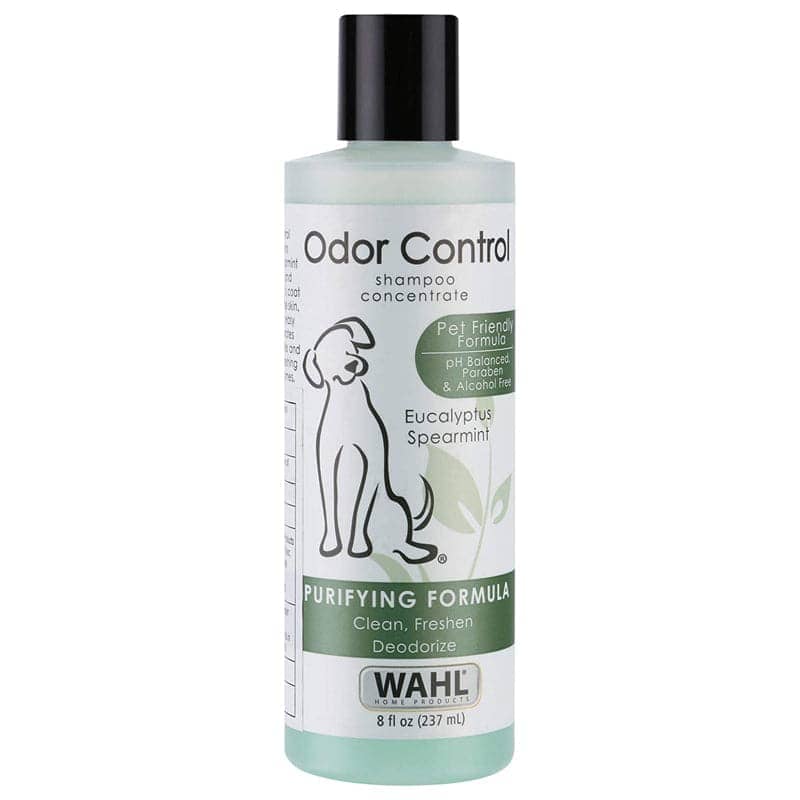 Wahl Odor Control Eucalyptus Spearmint Shampoo for Dogs — side view