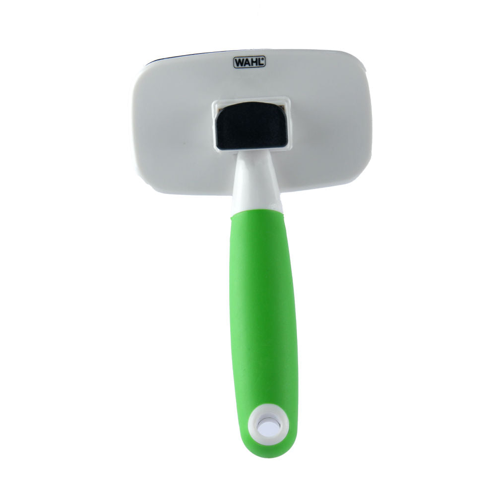 Wahl Self Cleaning Slicker Brush for Pets — back view