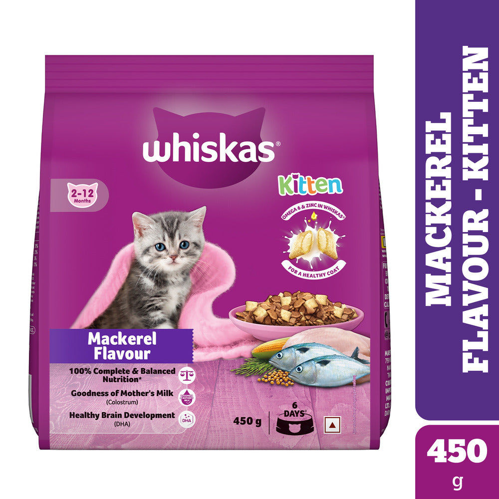whiskas-mackerel-flavour-kitten-dry-cat-food 450g