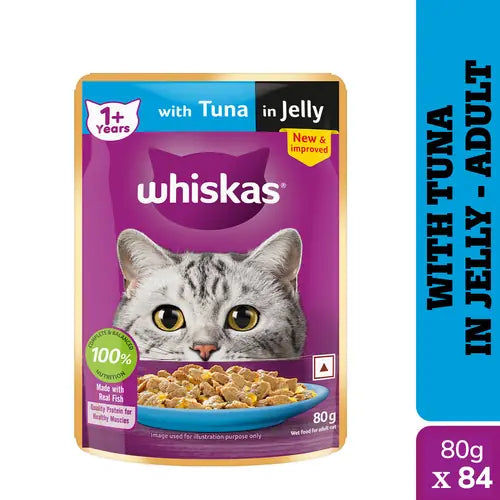 Whiskas Tuna in Jelly Meal Adult Cat Wet Food — image 6