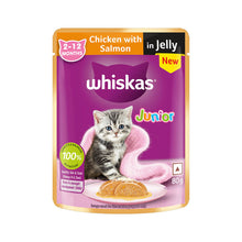 Whiskas Chicken With Salmon In Jelly Kitten 2 12 Months Cat Wet Food