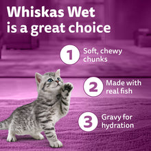 Whiskas Junior Mackeral Flavour Kitten 2 12 Months Cat Wet Food - Image 2