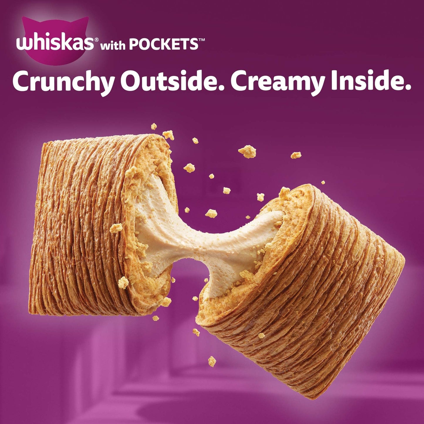 Whiskas Ocean Fish Flavour Adult Cat Dry Food — side view