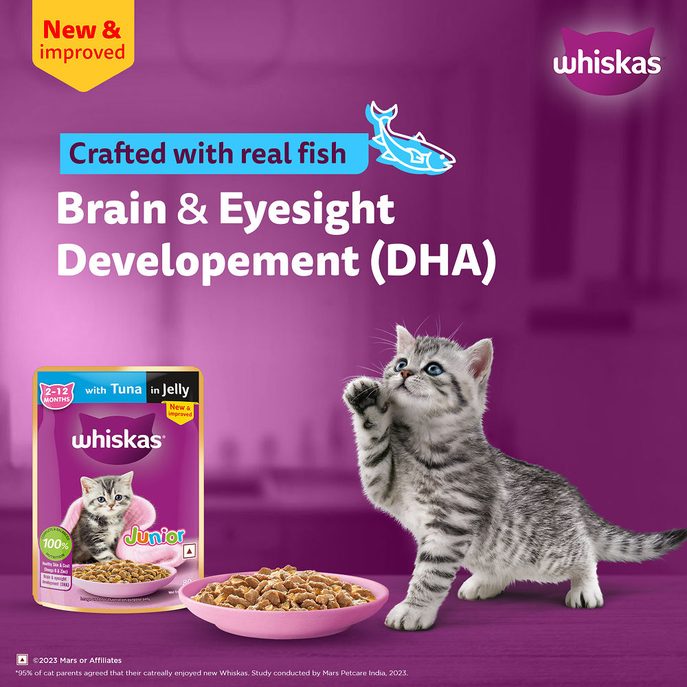 Whiskas Tuna In Jelly Kitten Cat Wet Food Copy - Image 3