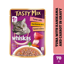 Whiskas Tuna With Kanikama And Carrot In Gravy Tasty Mix Adult Cat Wet Food