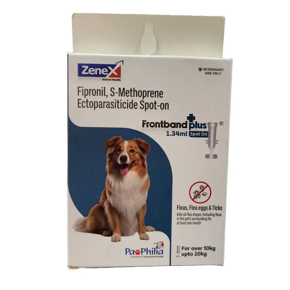 Zenex Frontband Plus Spot On For Medium Dogs
