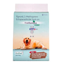 Zenex Frontband Plus Spot On Fipronil S Methoprene For Small Dogs Upto 10Kg