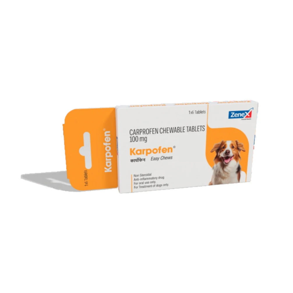 Zenex Karpofen 100Mg Carprofen Tablets For Dogs
