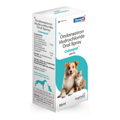 Zenex Odenpet Oral Spray (Ondansetron) for Dogs and Cats — side view