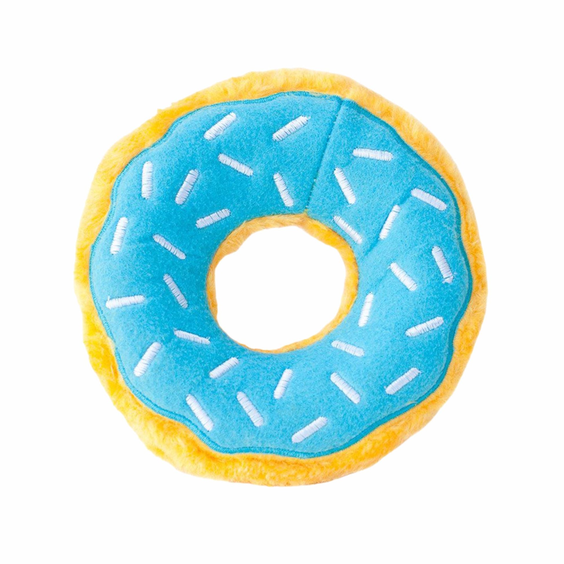 Zippy Paws Blueberry Donutz Plush Toy For Dogs