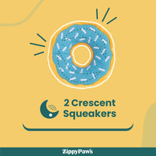 Zippy Paws Blueberry Donutz Plush Toy For Dogs - Image 3
