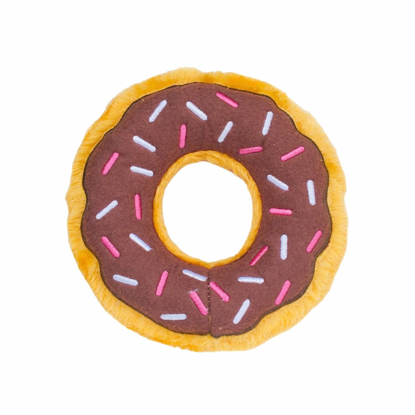 Zippy Paws Chocolate Donutz Plush Toy For Dogs