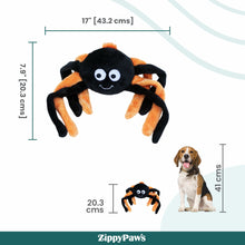 Zippy Paws Halloween Spider Grunterz Plush Toy For Dogs - Image 2