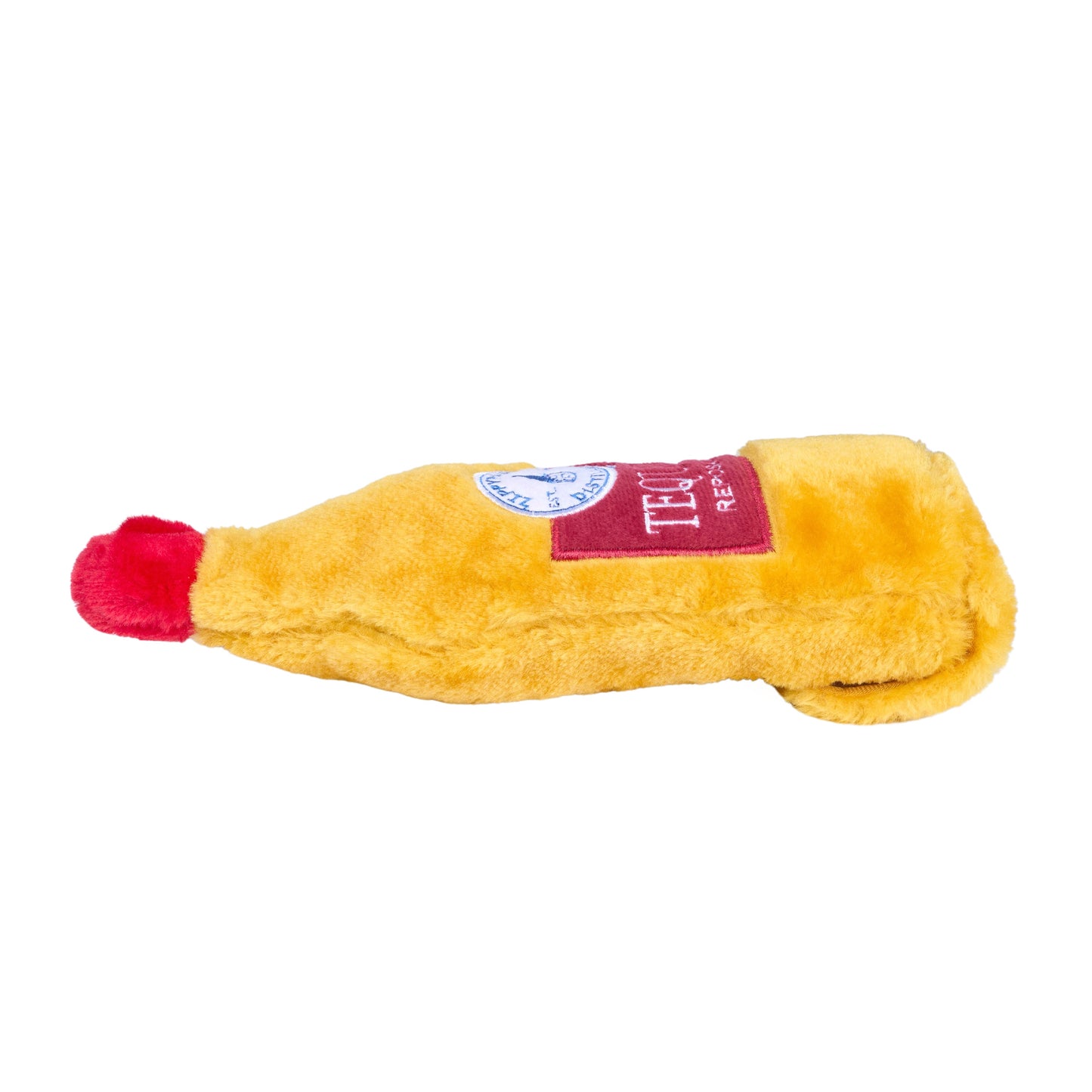 Zippy Paws Happy Hour Tequila Crusherz Plush Toy for Dogs — detail shot