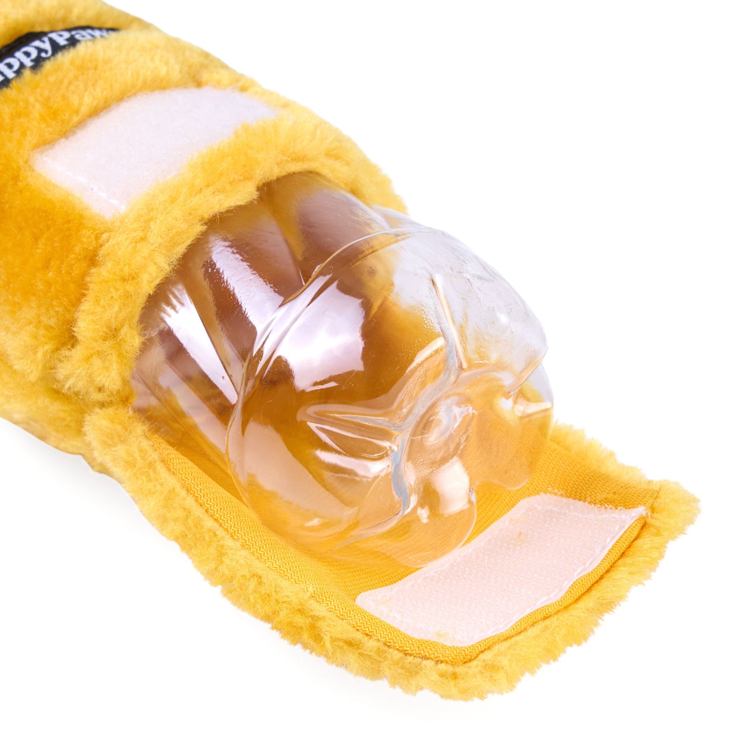 Zippy Paws Happy Hour Tequila Crusherz Plush Toy for Dogs — in use