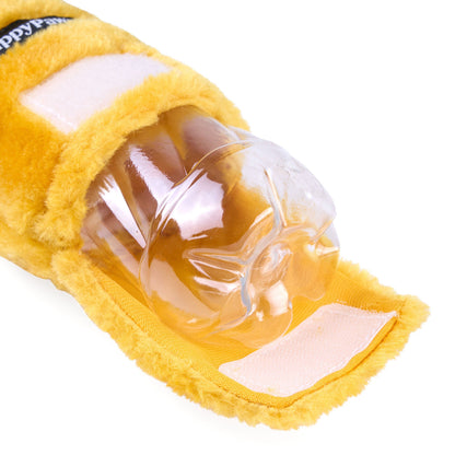 Zippy Paws Happy Hour Tequila Crusherz Plush Toy for Dogs — in use