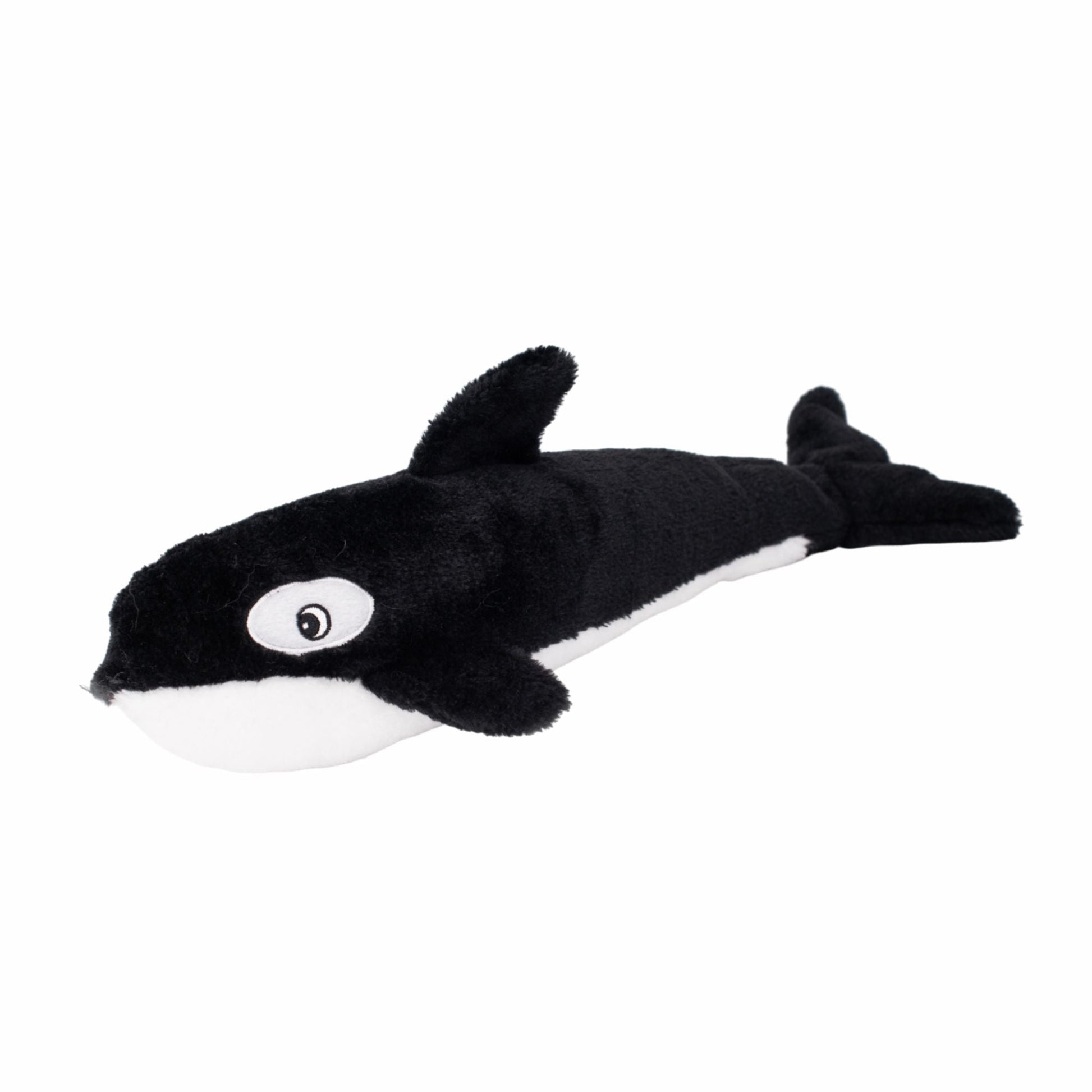 Zippy Paws Killer Whale Jigglerz Plush Toy For Dogs