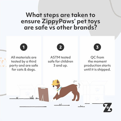 Zippy Paws Killer Whale Jigglerz Plush Toy for Dogs — detail shot