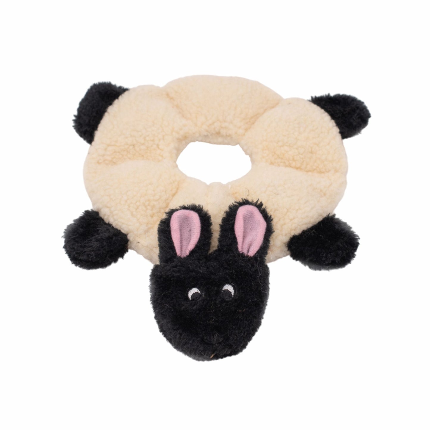 Zippy Paws Loopy Sheep Plush Toy For Dogs