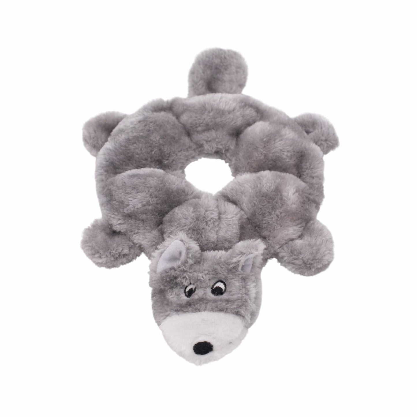 Zippy Paws Loopy Wolf Plush Toy For Dogs