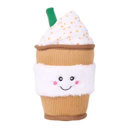 Zippy Paws Nomnomz Puppaccino Plush Toy For Dogs