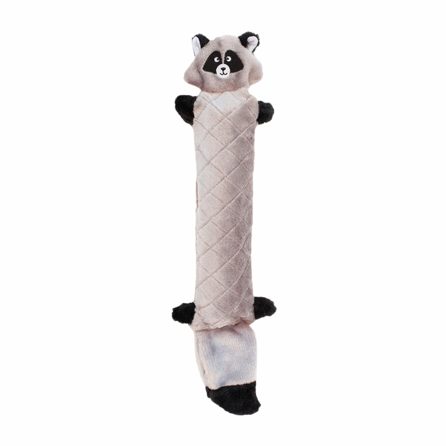 Zippy Paws Raccoon Jigglerz Plush Toy For Dogs