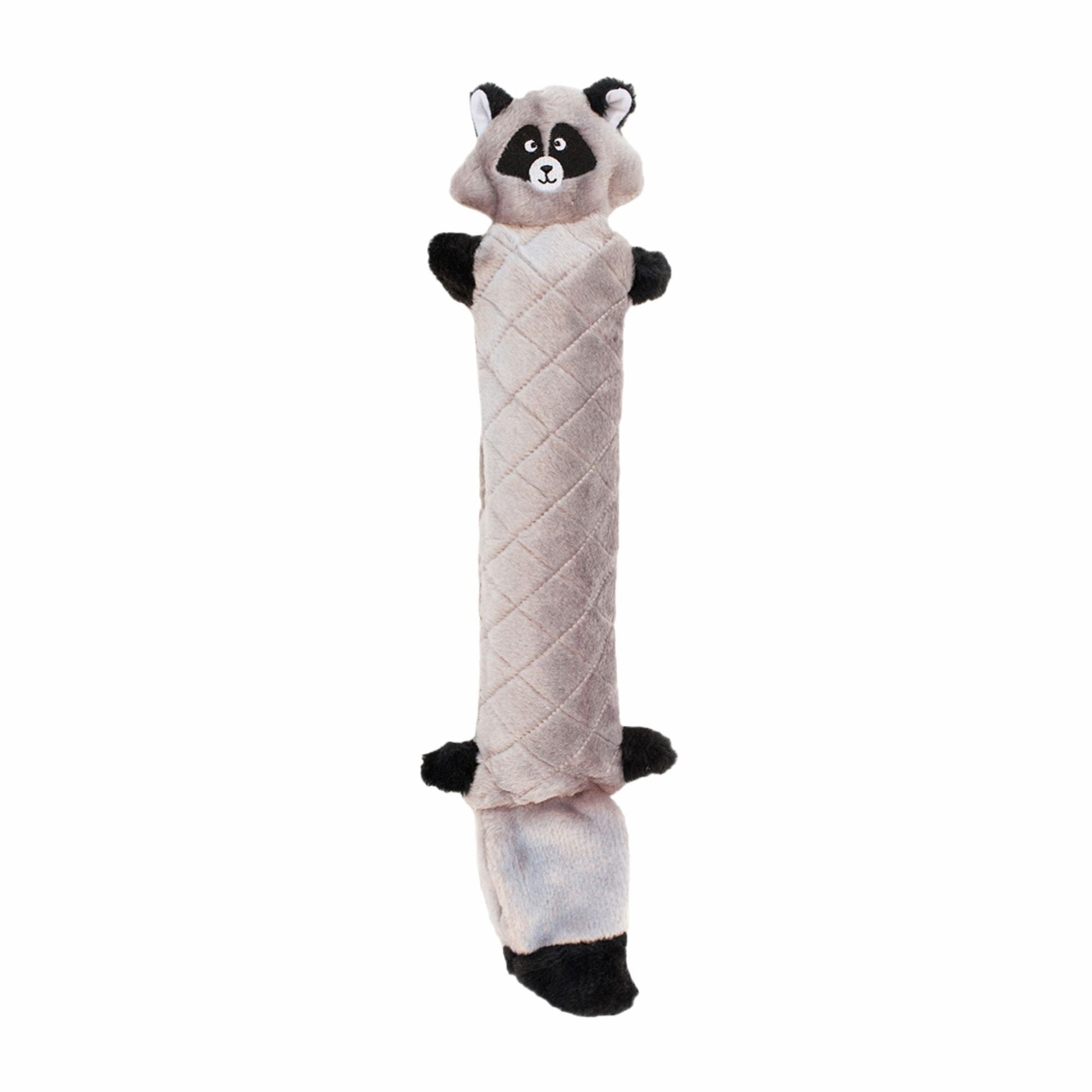 Zippy Paws Raccoon Jigglerz Plush Toy For Dogs