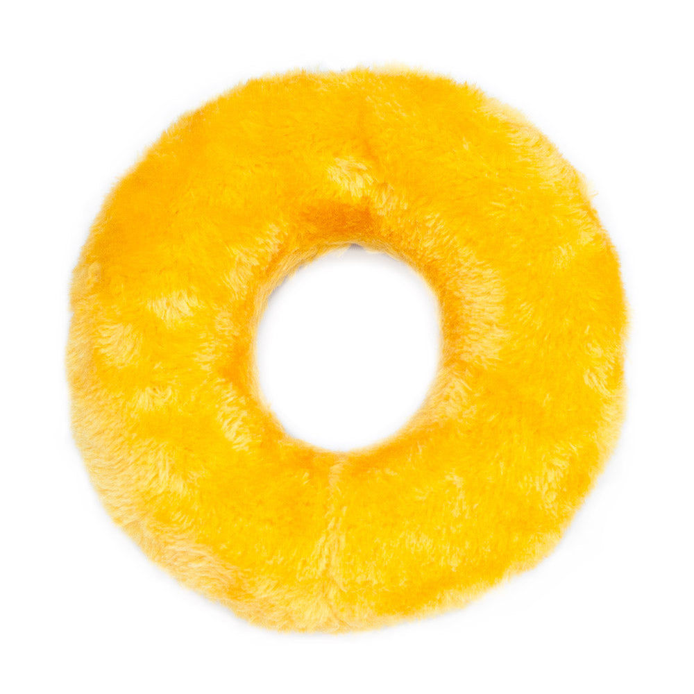 Zippy Paws Strawberry Donutz Plush Toy for Dogs — back view
