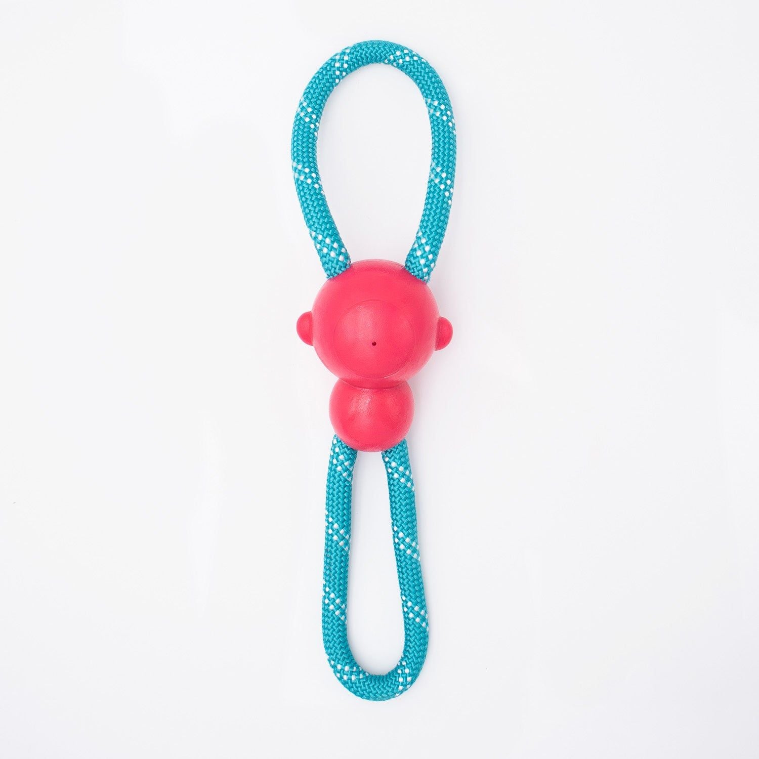 Zippy Paws ZippyTuff Monkey RopeTugz Plush Toy for Dogs — side view