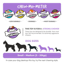 Zippy Paws Zippytuff Waggle Ropetugz Plush Toy For Dogs - Image 2