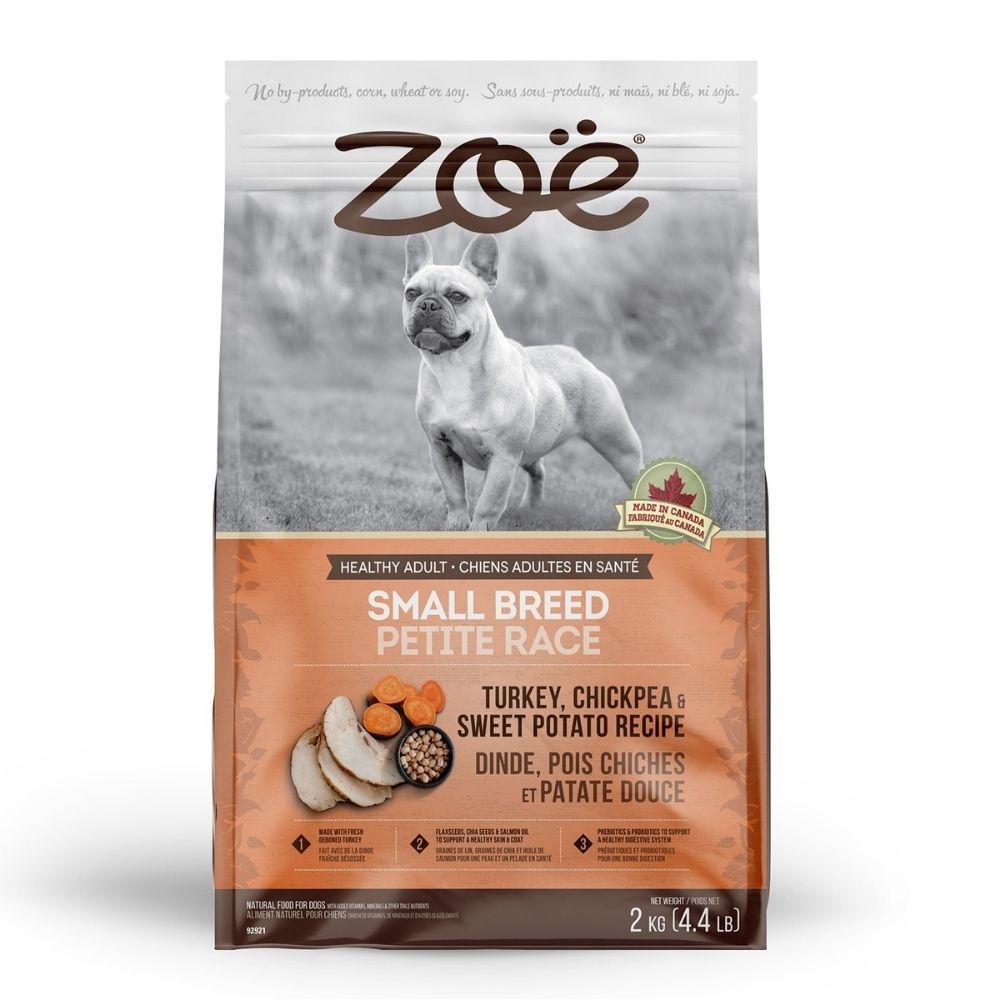Zoe Turkey And Sweet Potato Small Breed Adult Dog Dry Food