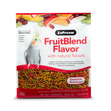 Zupreem Fruit Blend Bird Food For Medium Sized Birds