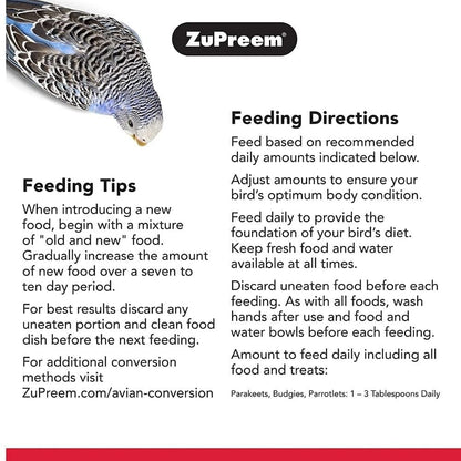 Zupreem Fruit Blend Bird Food For Small Birds - Image 5