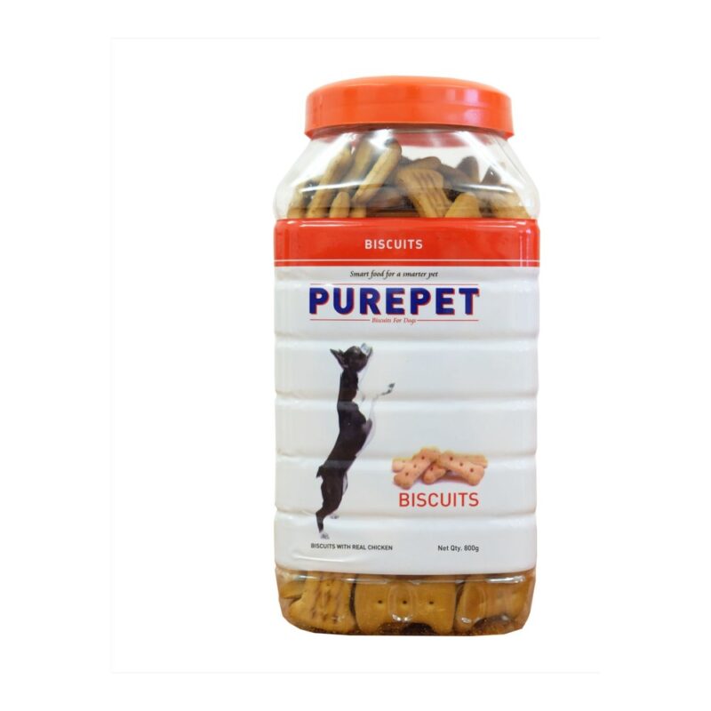 Purepet Chicken Flavour Real Chicken Biscuit Dog Treats