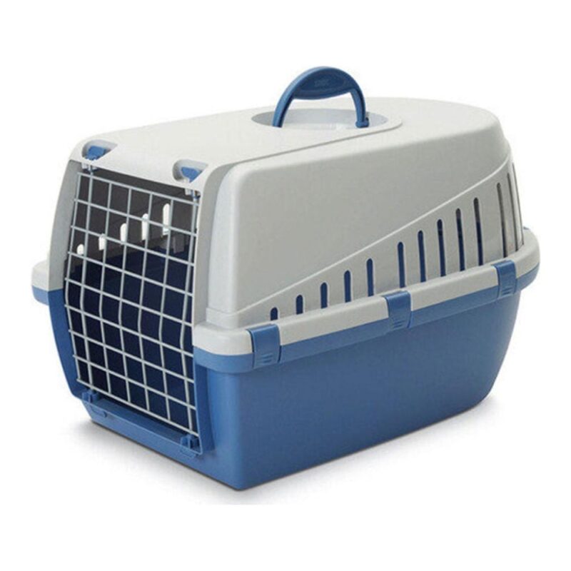 Savic Trotter 1 IATA Approved Travel Carrier for Dogs and Cats (Nordic Blue)