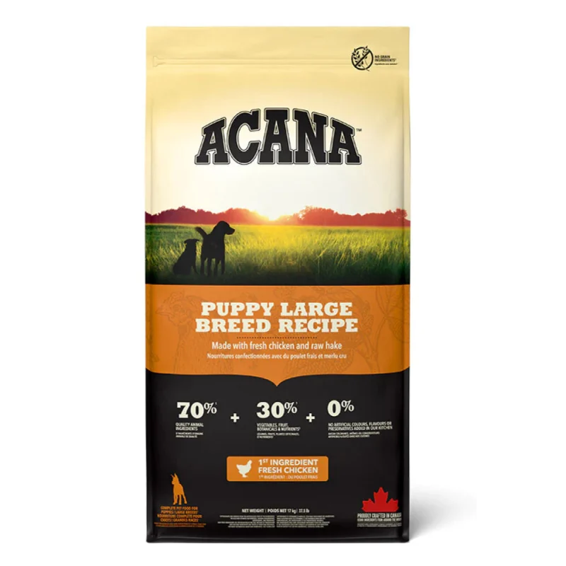 Acana Large Breed Puppy Dry Food — side view