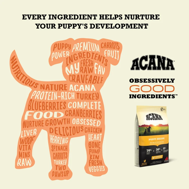 Acana Puppy Dog Dry Food — side view