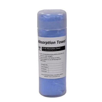 Aeolus Super Dry Absorption Towels For Dogs And Cats Blue