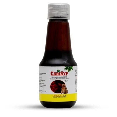 Areion Vet Carisyp Syrup 100ml for Dogs and Cats