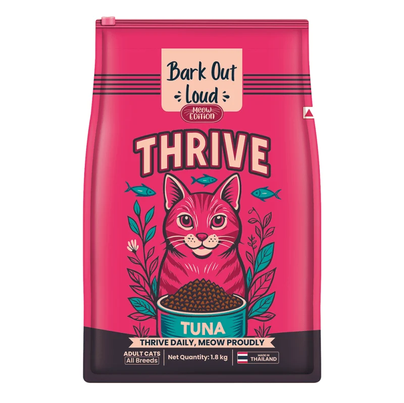 Bark Out Loud Thrive Tuna Flavour Adult Cat Dry Food