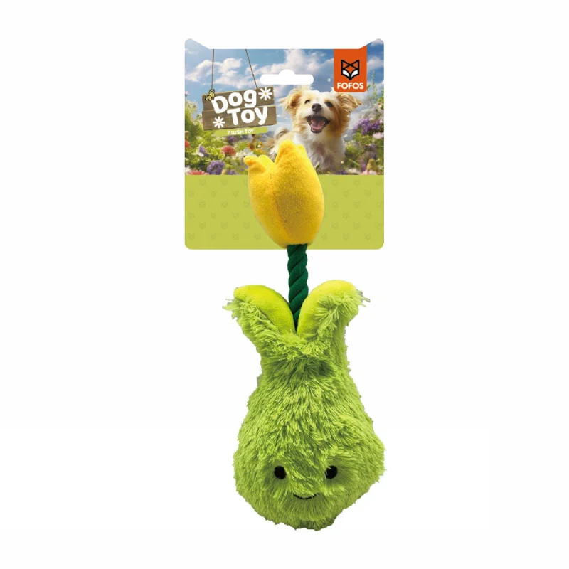 Fofos Garden Tulip Plush Toy For Dogs