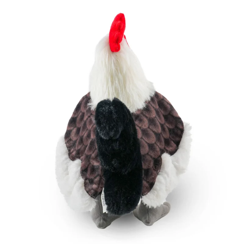 Barkbutler x Fofos Plush Rooster Toys for Dogs — in use