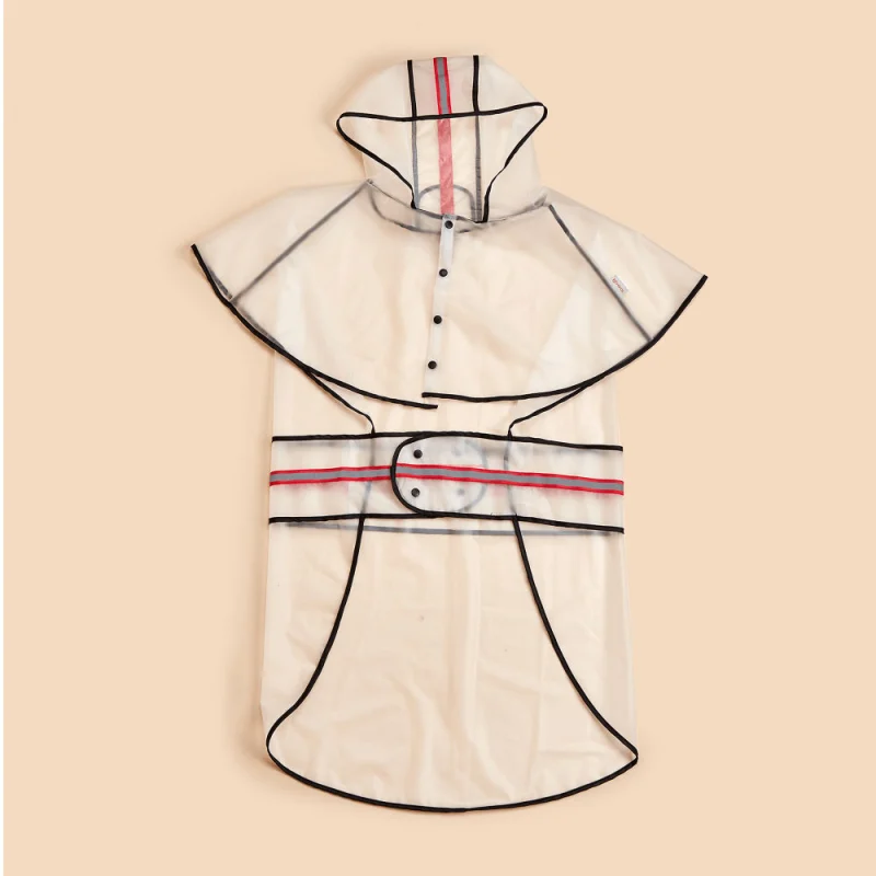 Barkbutler x Fofos Reflective Raincoat for Dogs — side view