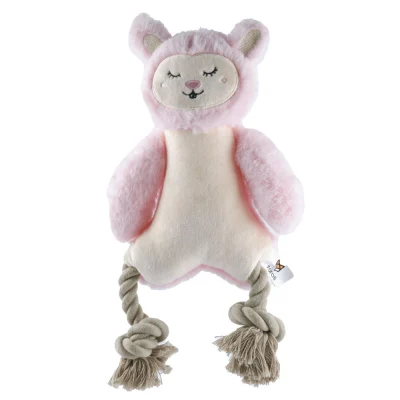 Fofos Ropeleg Plush Rabbit Toy For Dogs