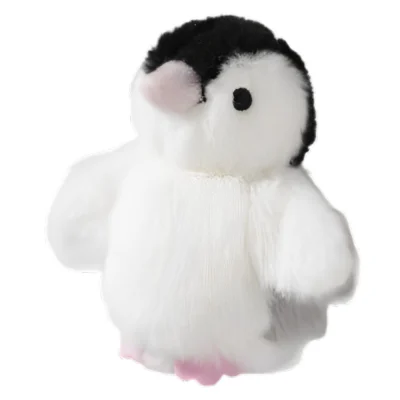 Barkbutler X Fofos Swinging Penguin Interactive Toy For Cats White Black