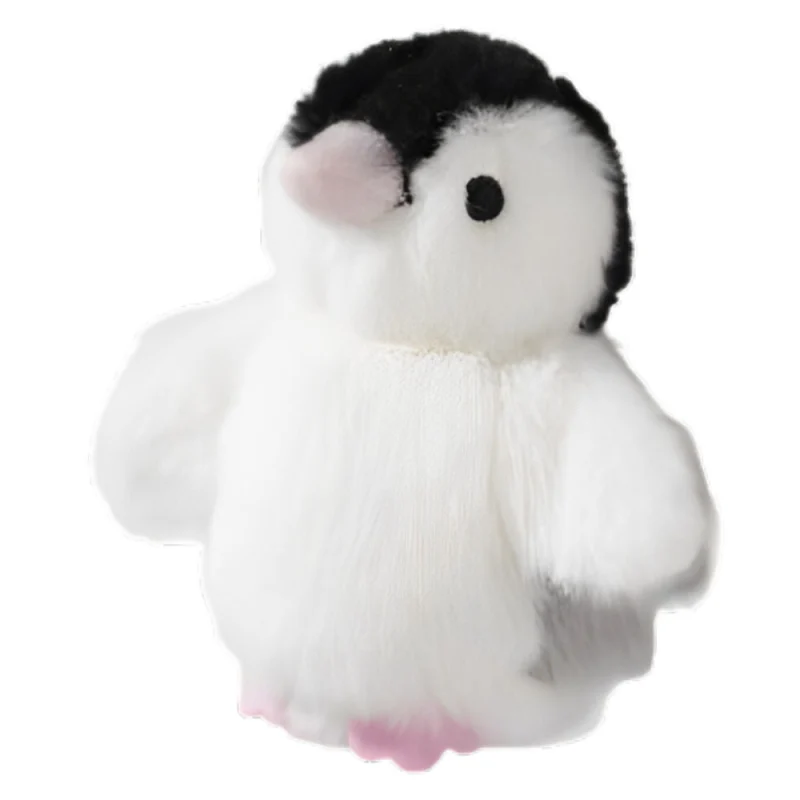 Barkbutler X Fofos Swinging Penguin Interactive Toy For Cats White Black