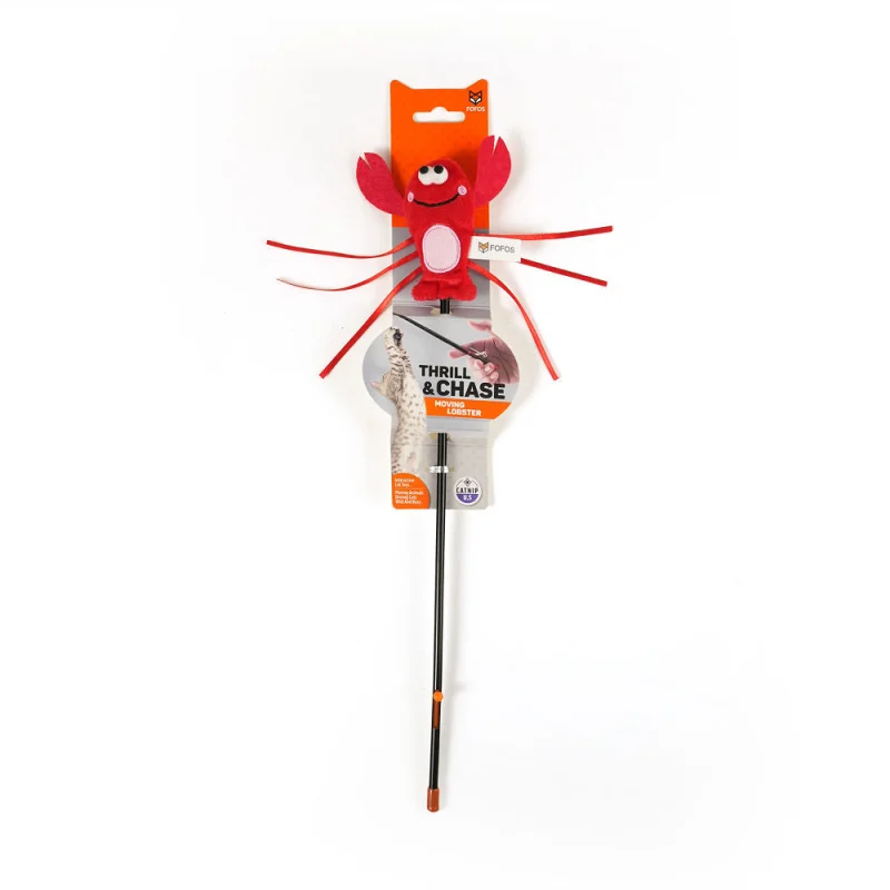 Fofos Wand Moving Lobster Teaser Toy For Cats
